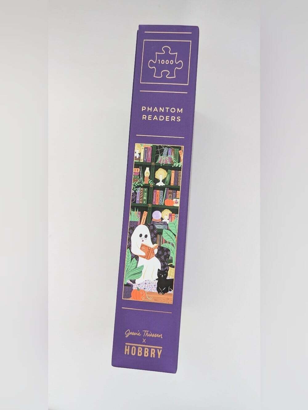 NEW IN BOX Hobbry "Phantom Readers" 1000-Piece Halloween Puzzle - Picture 4 of 5